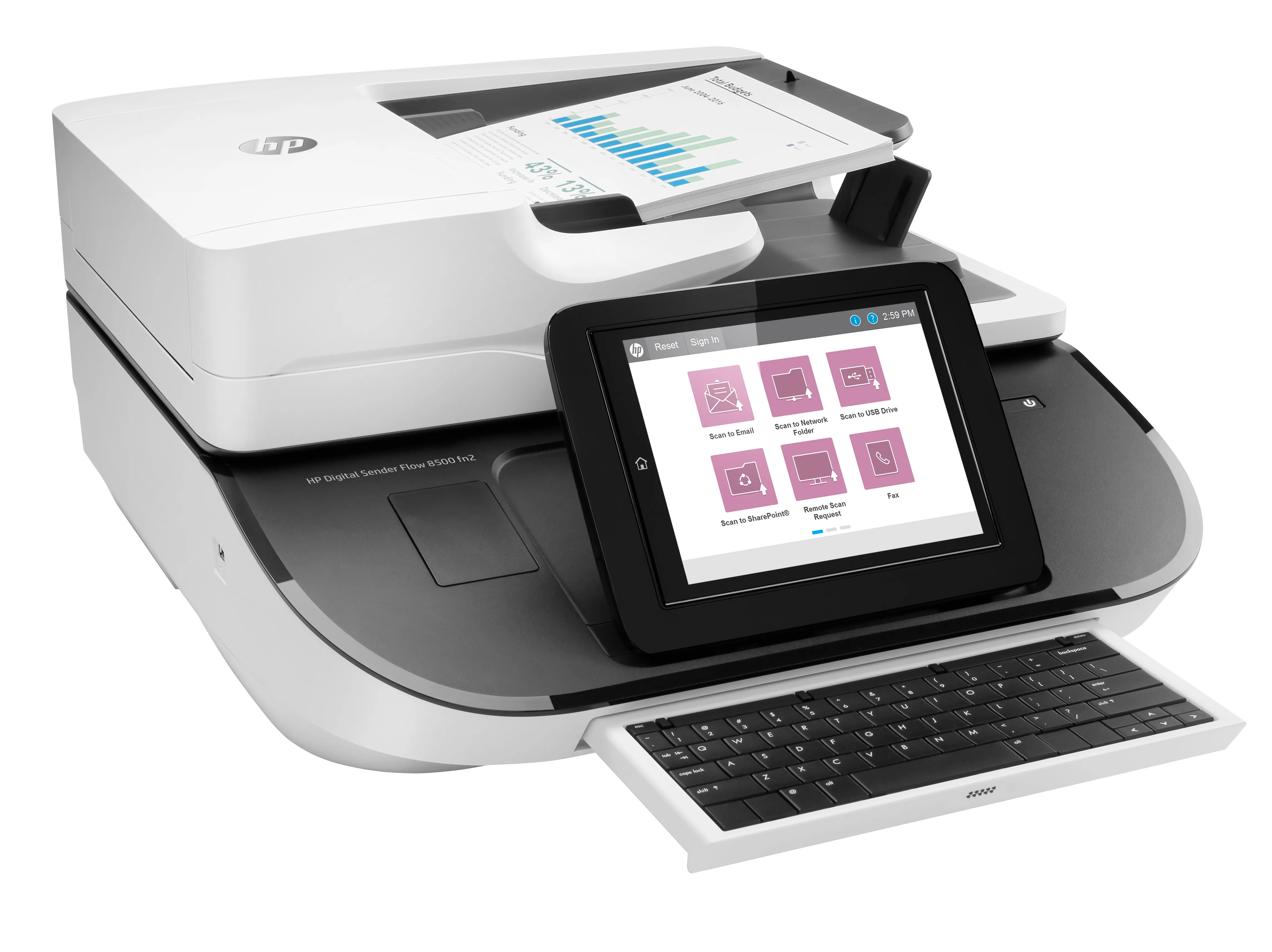HP Digital Sender Flow 8500 Fn2 Scanner