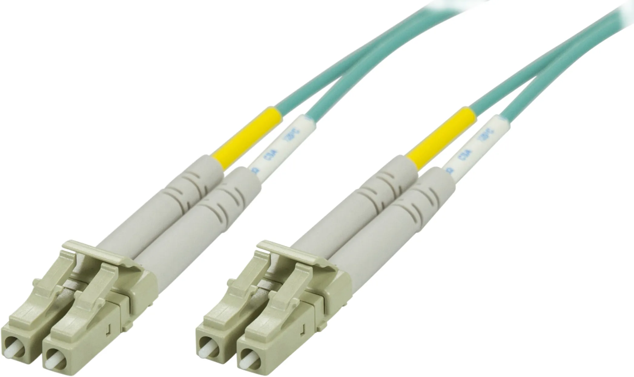 DELTACO kuitukaapeli LC - LC, 50/125, OM3, duplex, multimode, 1m