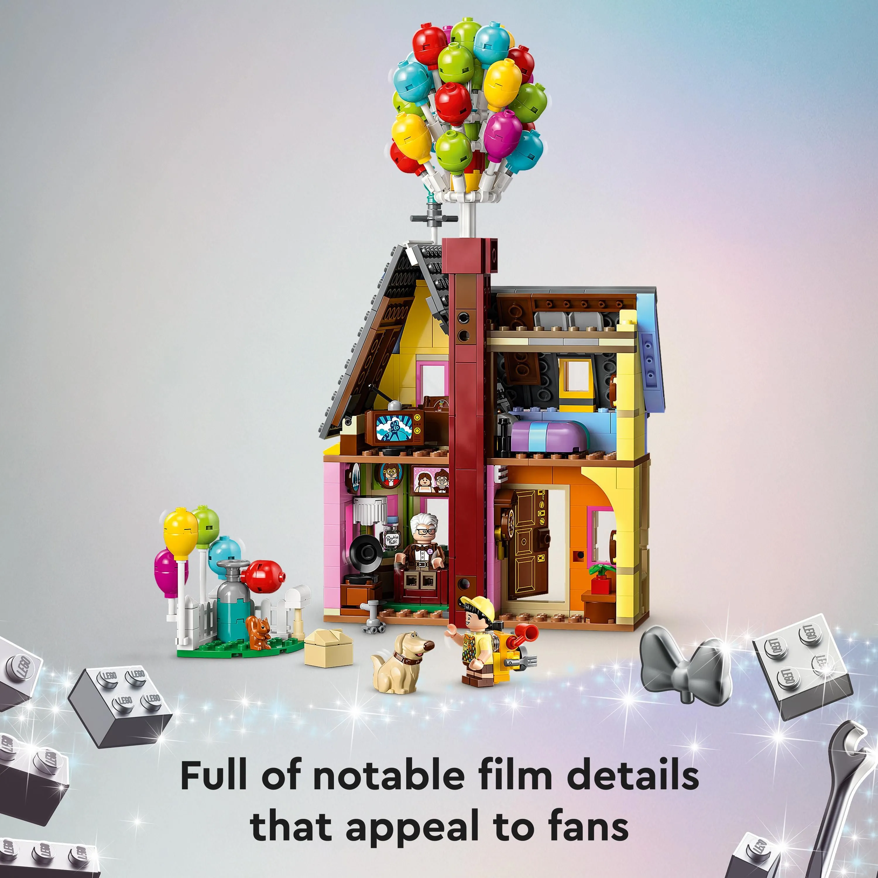 LEGO Disney &rdquo;Up &ndash; kohti korkeuksia&rdquo; &ndash;talo 43217