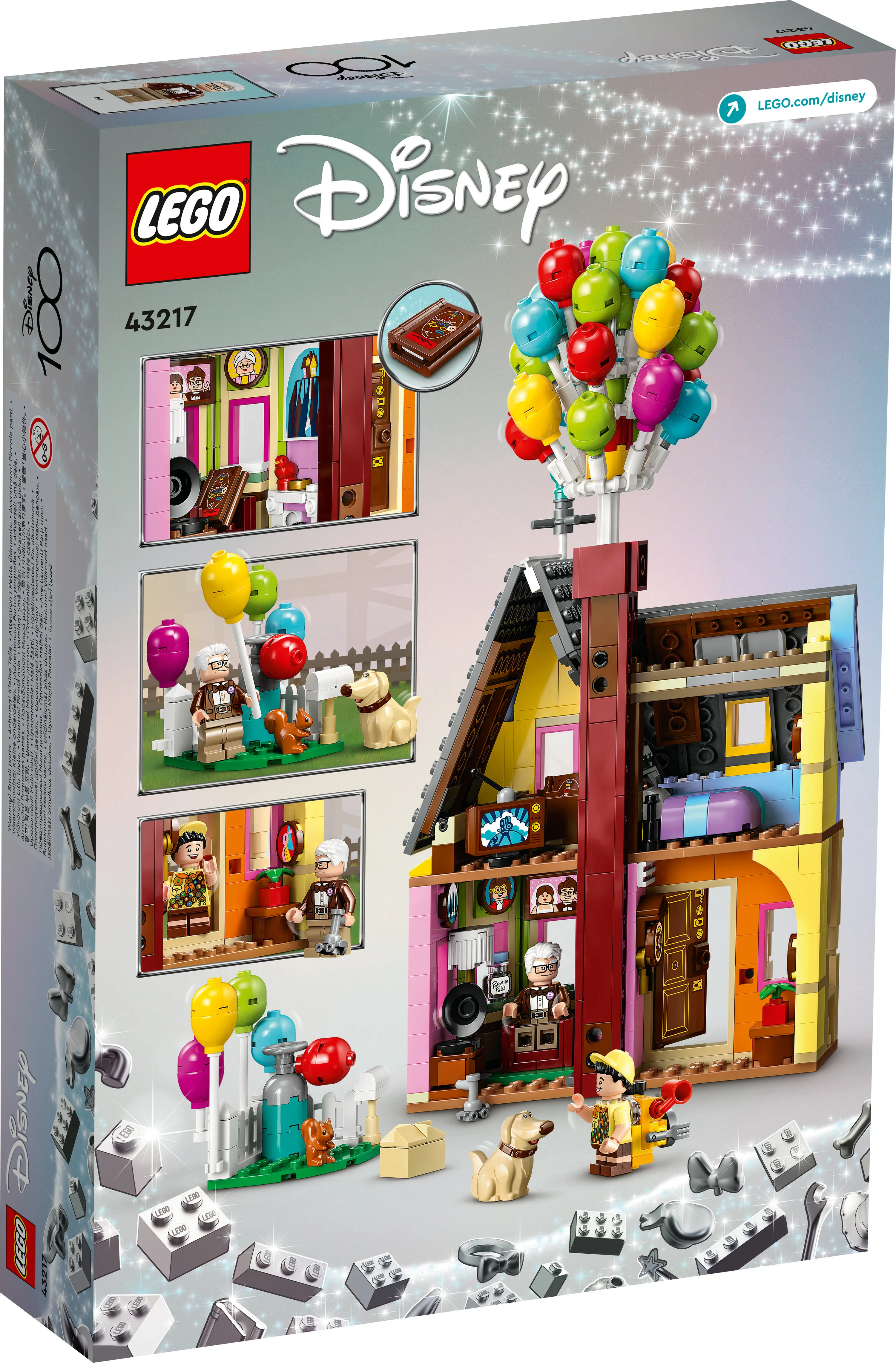 LEGO Disney &rdquo;Up &ndash; kohti korkeuksia&rdquo; &ndash;talo 43217