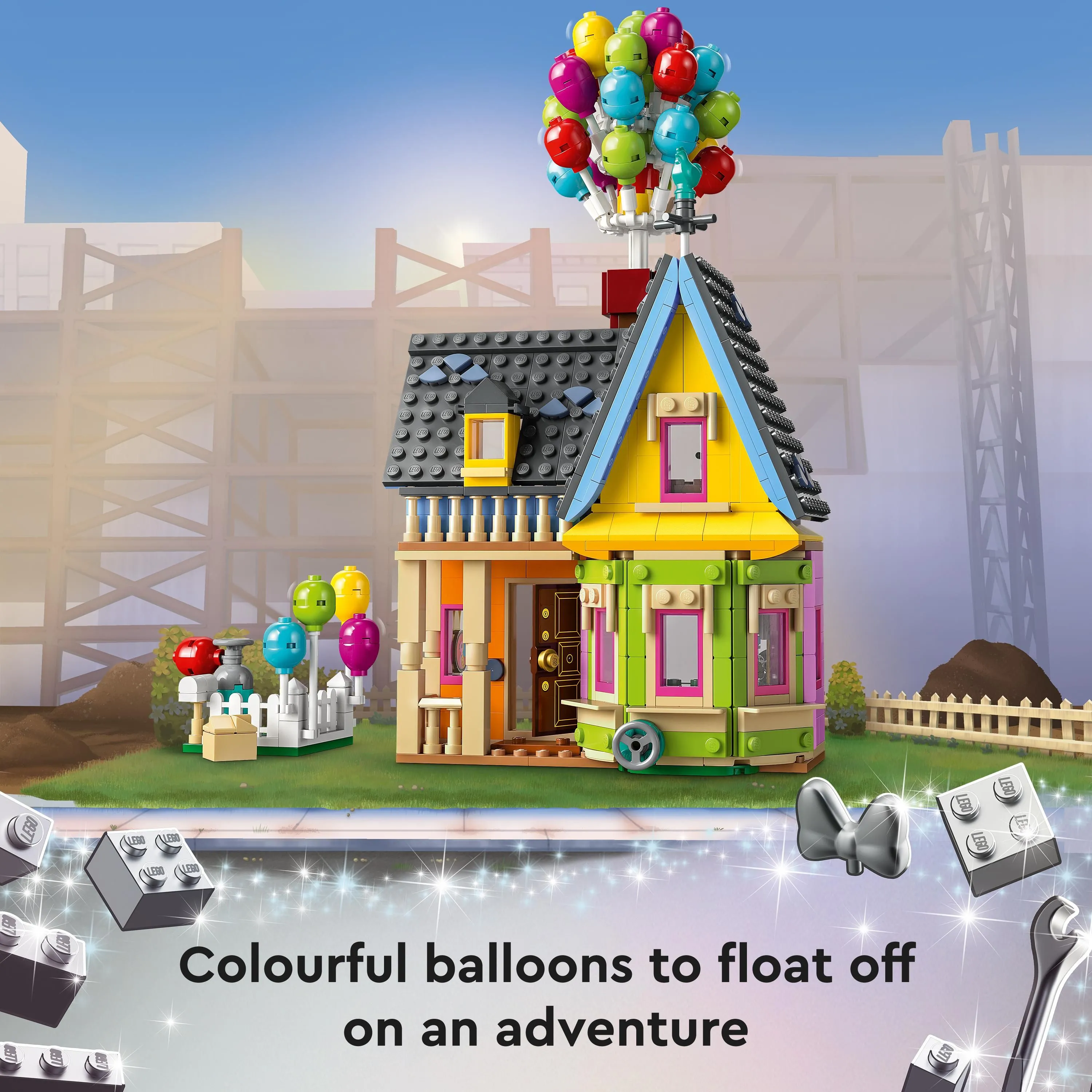 LEGO Disney &rdquo;Up &ndash; kohti korkeuksia&rdquo; &ndash;talo 43217