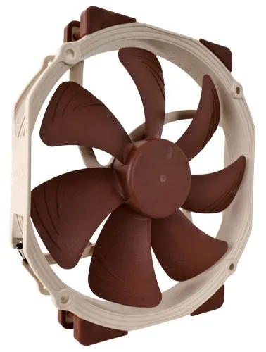 Noctua NF-A15-PWM Silent, 140mm - chassi fl&auml;kt