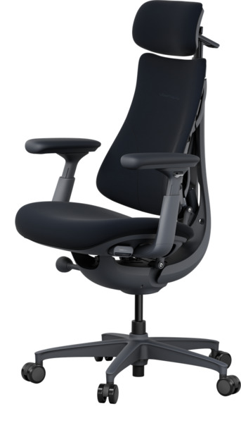 LiberNovo Omni Ergonomic Chair - 48cm Midnight Black