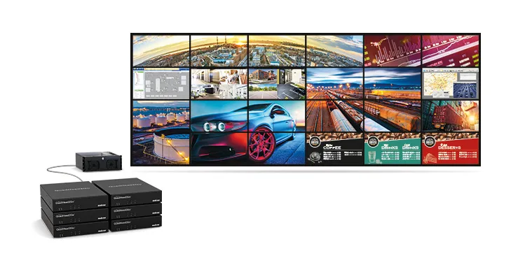 MATROX QuadHead2Go multi-monitor controller appliance