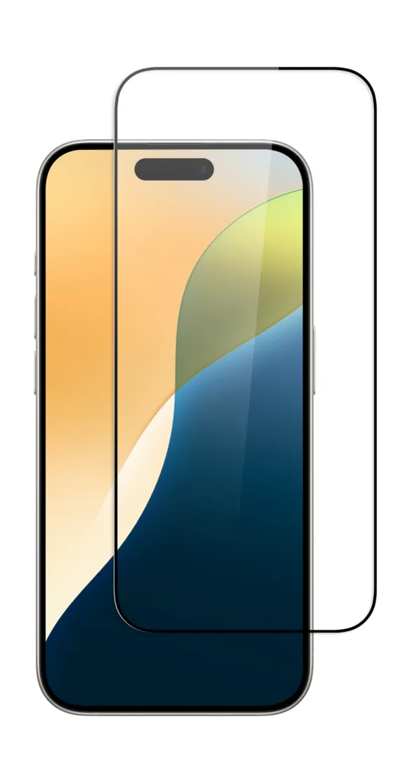 Screenor Tempered Full Cover iPhone 16 Pro Max -panssarilasi