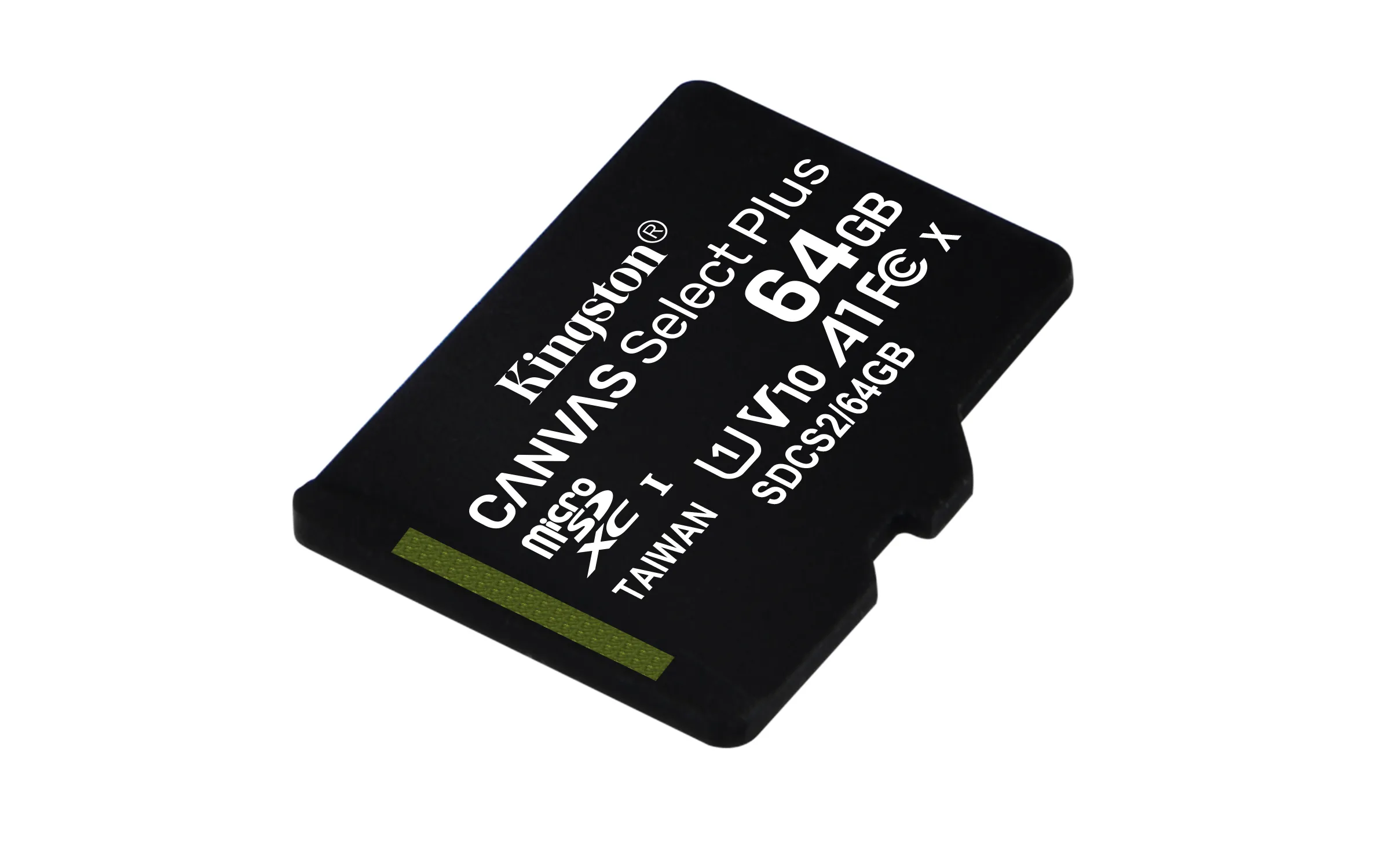 Kingston Canvas Select Plus 64GB MicroSDXC - memory card + SD adapter
