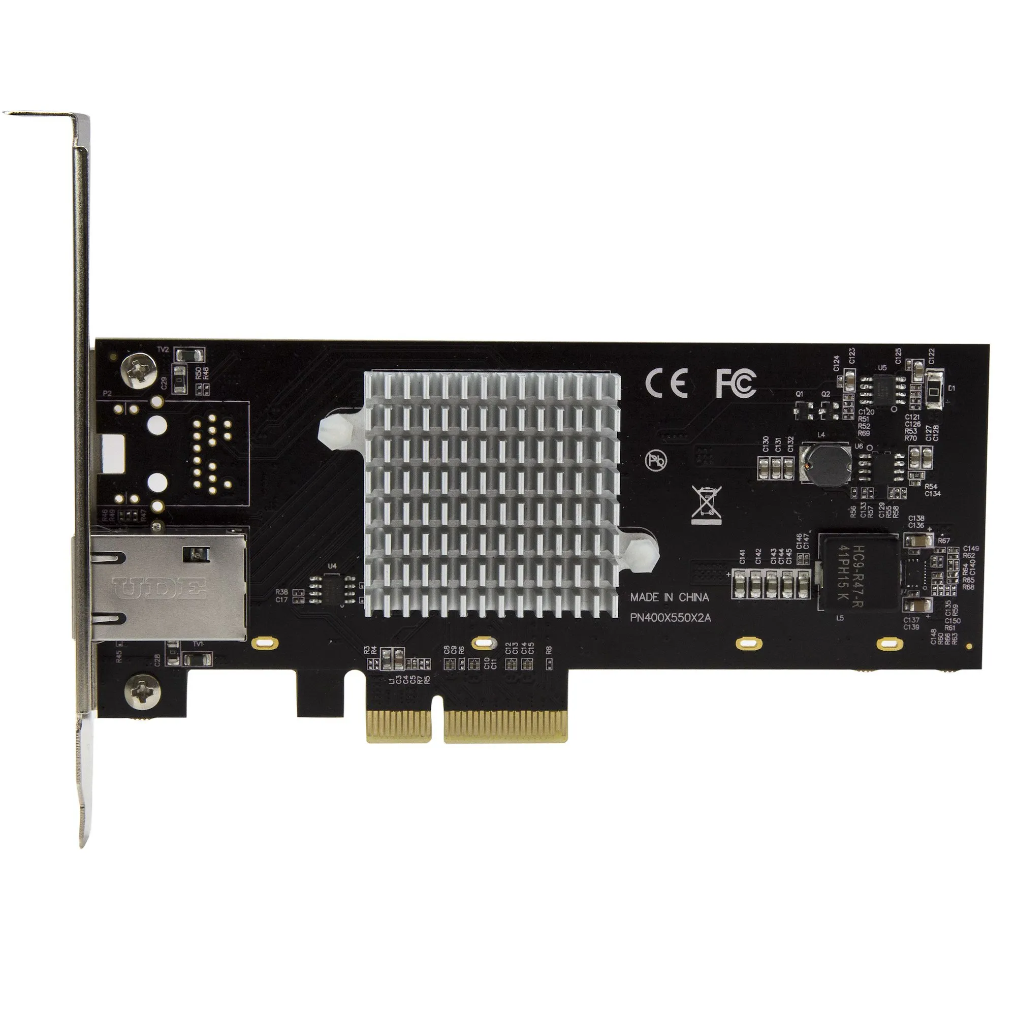 1-PORT 10GBE NETWORK CARD INTEL - X550-AT CHIP-PCI EXPRESS