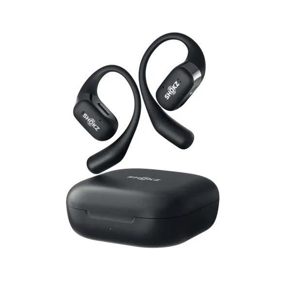Shokz OpenFit -langattomat kuulokkeet, Musta