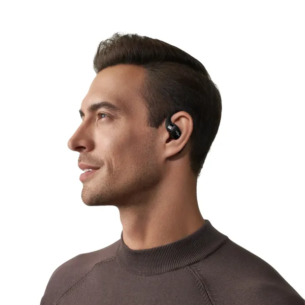 Shokz OpenFit -langattomat kuulokkeet, Musta