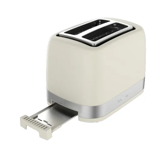 Terraillon Sunrise 2-Slice Toaster, 1050 watts, Cream