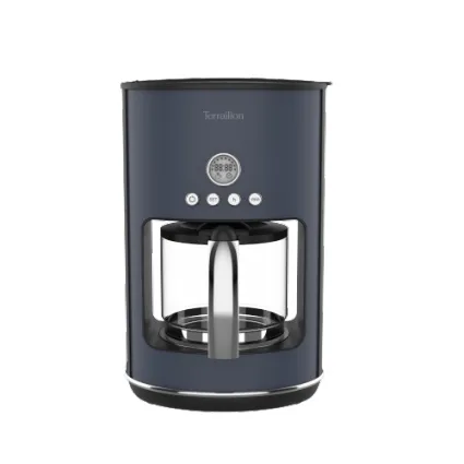 TERRAILLON New Moon TER15439 15 cups Drip Coffee Maker, Dark Blue