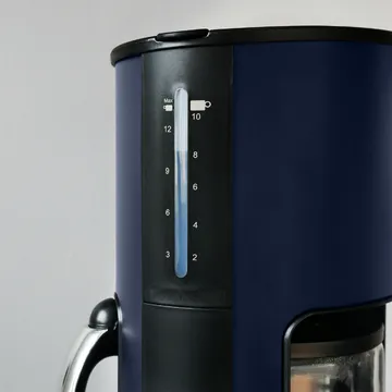 TERRAILLON New Moon TER15439 15 cups Drip Coffee Maker, Dark Blue