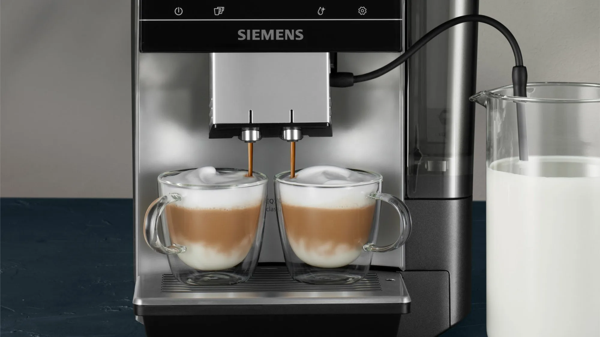 Siemens TP715D01 EQ.700 Classic - espresso machine, Grey