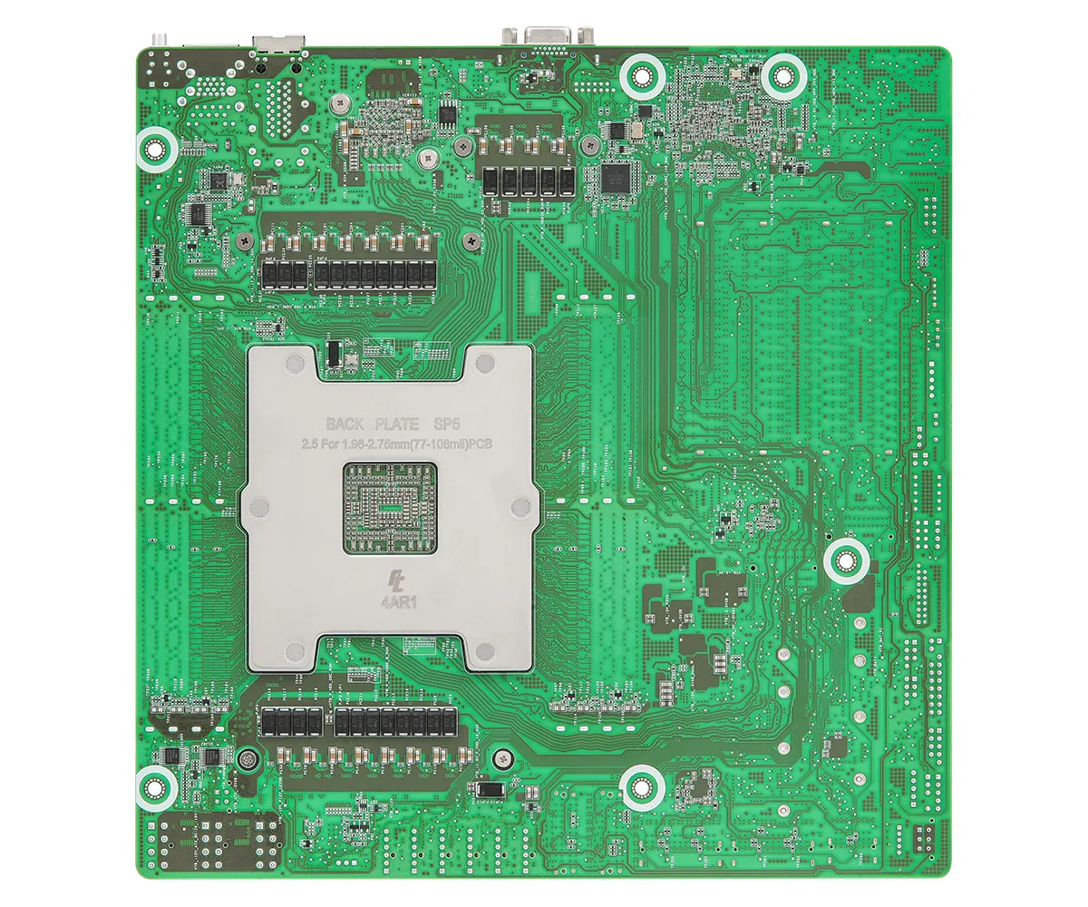 ASRock Rack TURIND8UD-2T/X550 SP5 10.4" x 10.5" moderkort