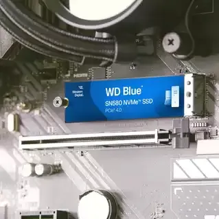 WD Blue SN580 2 TB, PCIe 4.0, M.2 -SSD-levy