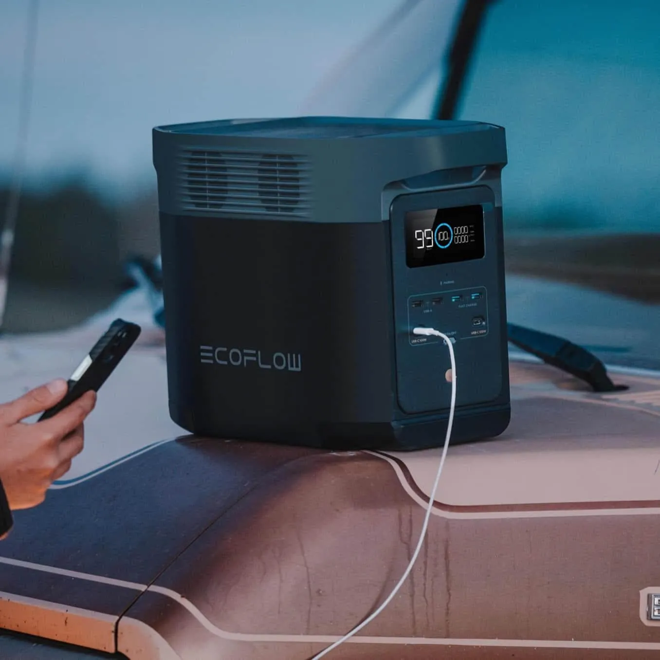EcoFlow Delta 2 -kannettava virta-asema, 1024 Wh