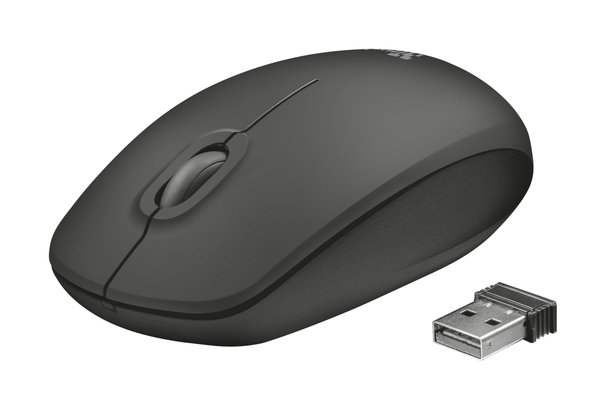 Trust Ziva Wireless - wireless mouse, Black