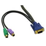 Cbl/3m ULTIMA 3-in-1 KVM HD15 M/M