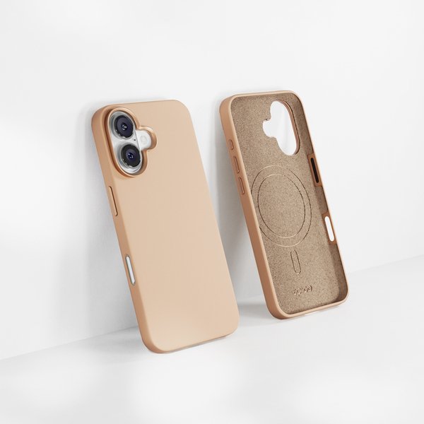 Epico Silicone Pro Mag+ Case iPhone 16 Plus - desert titanium