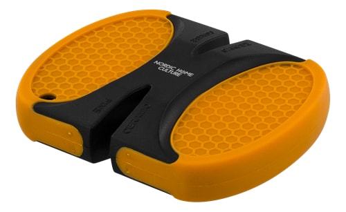 NORDIC HOME CULTURE V&auml;ssa liten, knivslip, keramisk, max 5,5mm, orange