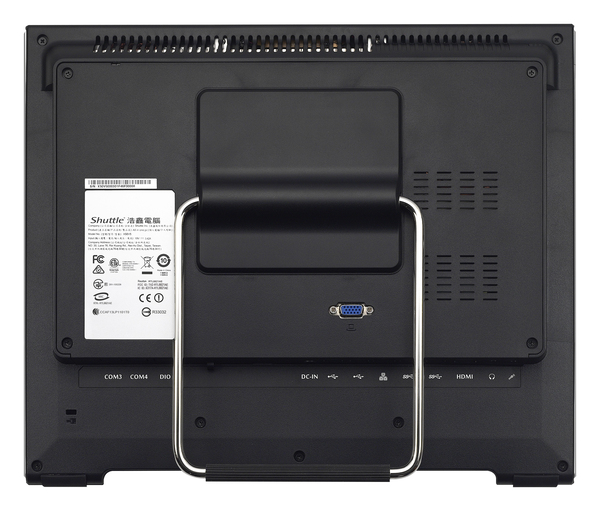 Shuttle X50V6-B I/O Dator, Intel Celeron, Fl&auml;ktl&ouml;s Design, WLAN, M.2,