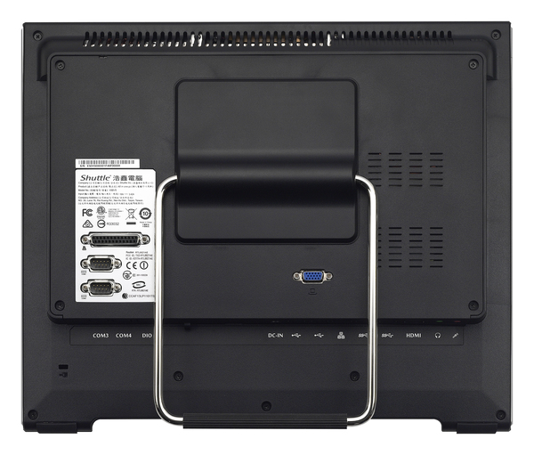 Shuttle X50V6-B I/O Dator, Intel Celeron, Fl&auml;ktl&ouml;s Design, WLAN, M.2,