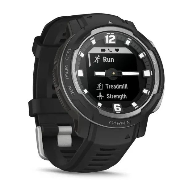 Garmin Instinct Crossover 45mm MIP Sports Watch, Black