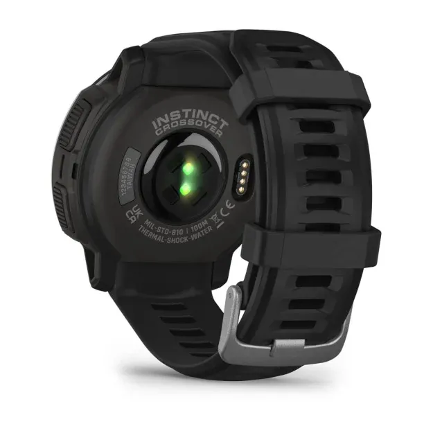 Garmin Instinct Crossover 45mm MIP Sports Watch, Black