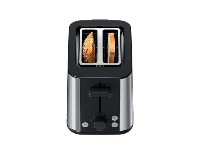 Braun PurShine HT 1510 -  brödrost, 2 skivor,  Svart, Rostfritt stål
