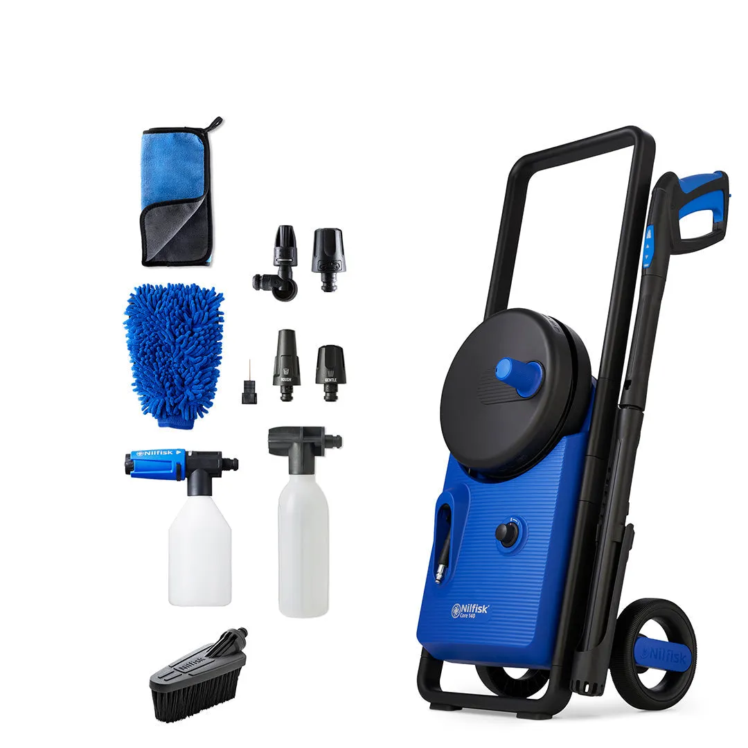 Nilfisk Core 140-8 In Hand PowerControl - high pressure washer Premium Car Wash