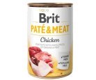 Brit Pat&eacute; & Meat with Chicken, Wet food for dogs, Adult, Grain Free, 400g