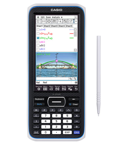 Casio ClassPad II FX-CP400 calculator programable