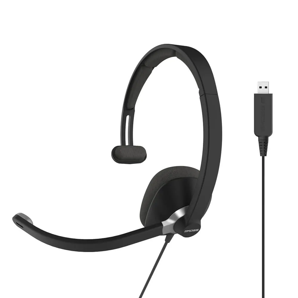 Koss CS295 Mono - headset, svart