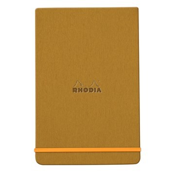 Rhodiarama Webnotepad A5 L gold