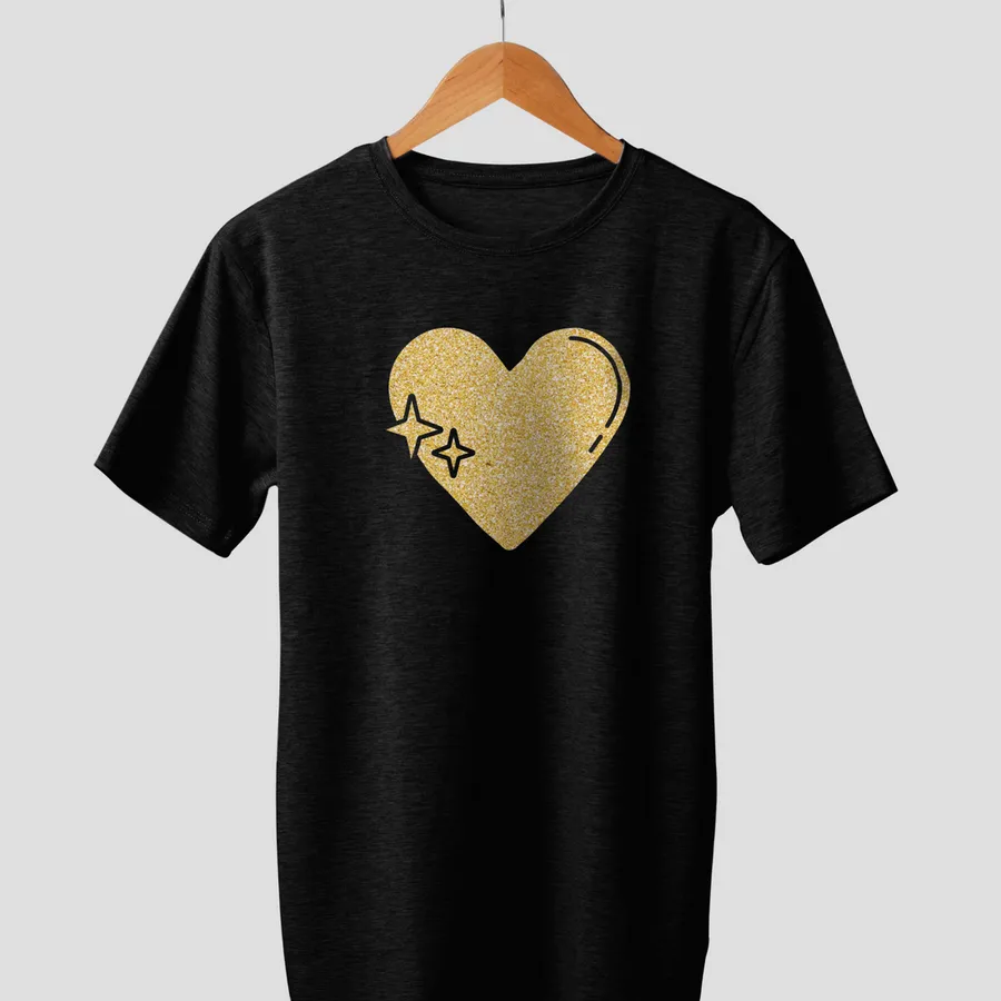 Cricut Joy Xtra Smart Iron-On Prismatic Glitter Black 48cm