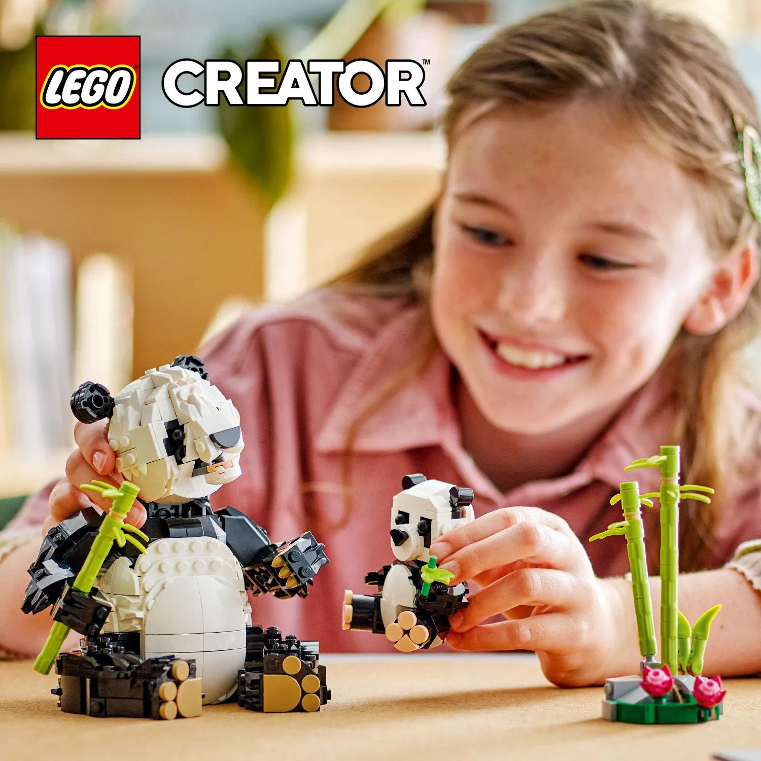 LEGO Creator 3-in-1 Wildlife: Panda Family 31165