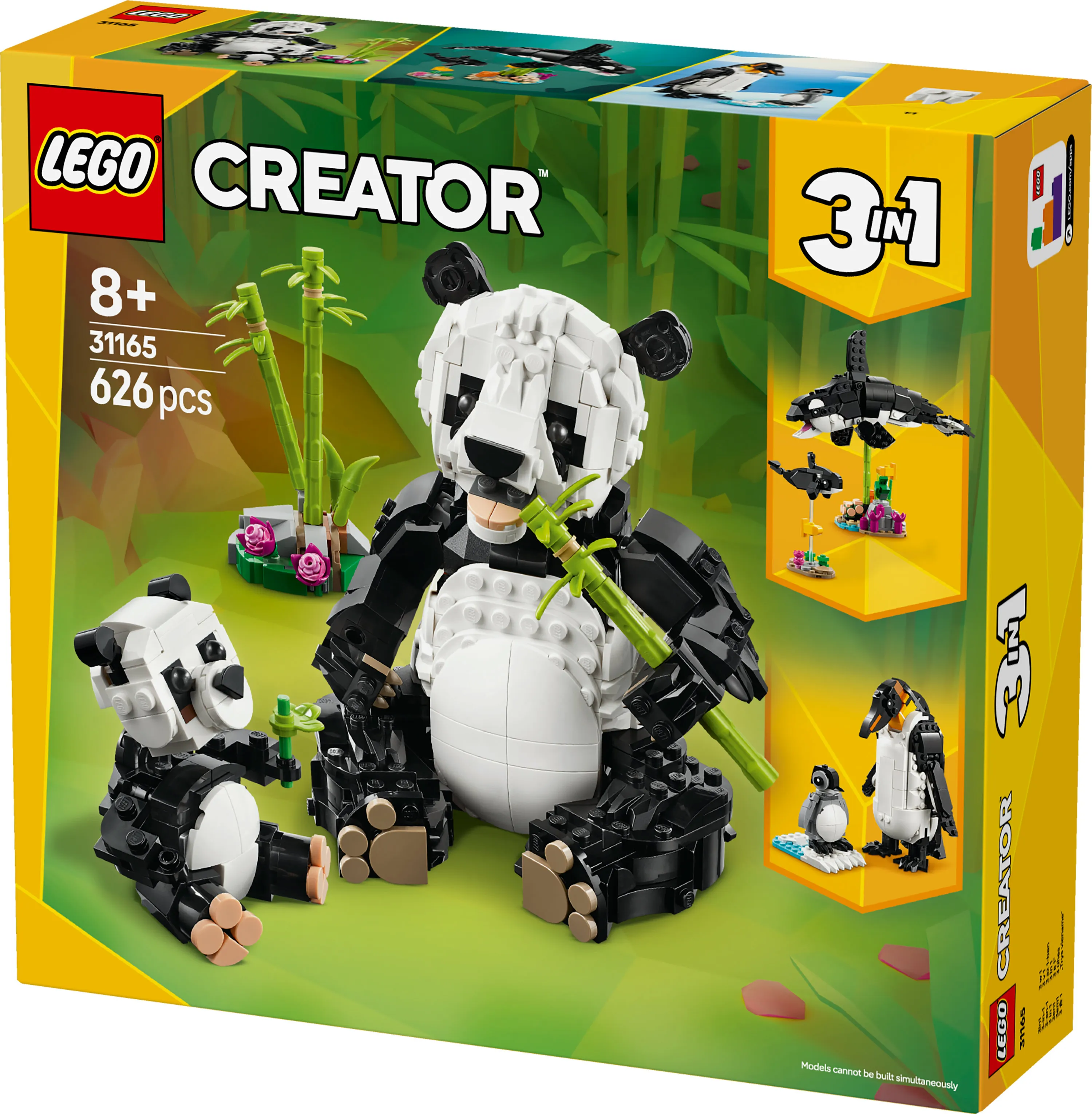 LEGO Creator 3-in-1 Wildlife: Panda Family 31165