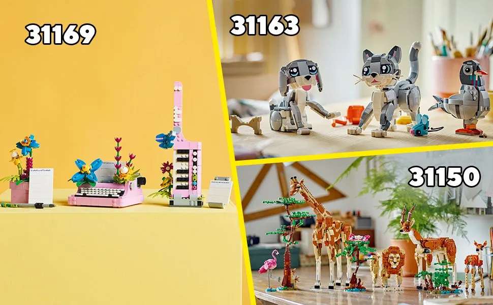 LEGO Creator 3-in-1 Wildlife: Panda Family 31165