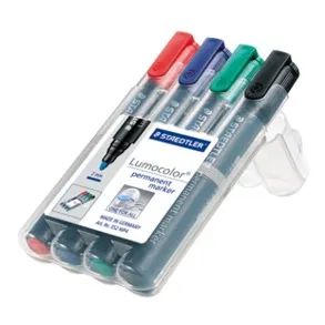 Marker Lumocolor Perm bullet 2,0mm ass (4)