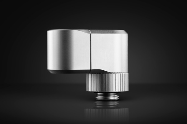 EKWB EK-Quantum Torque Double Rotary Offset 21- Satin Titanium, compound (titanium)