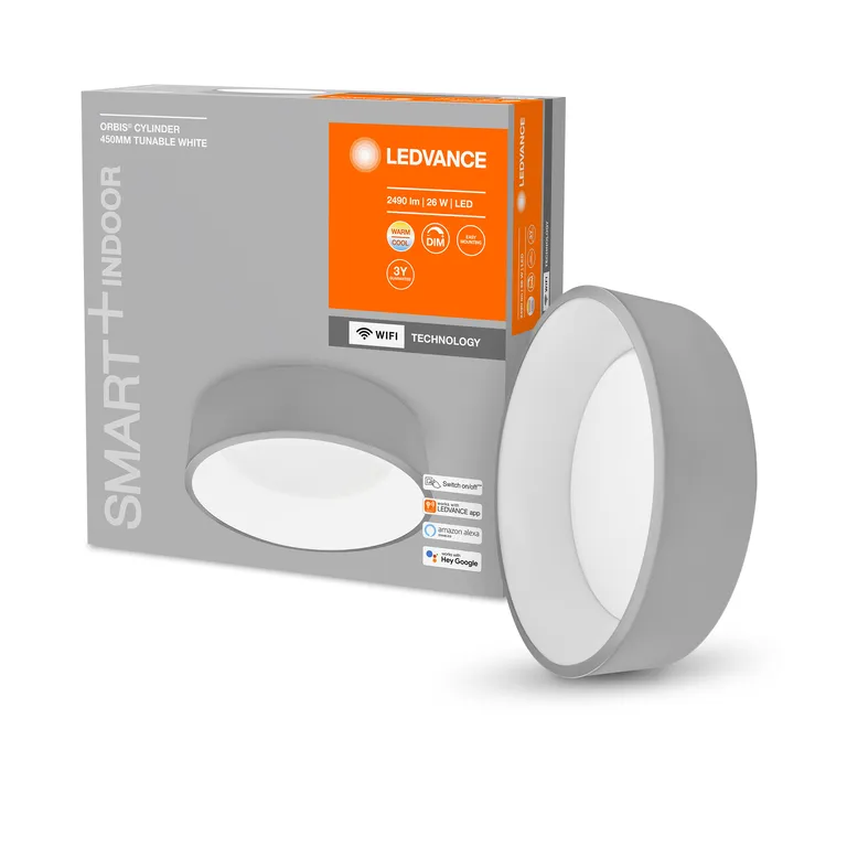 Ledvance SMART+ Orbis Cylind 24W/2700-6500 450mm gr WiFi -C