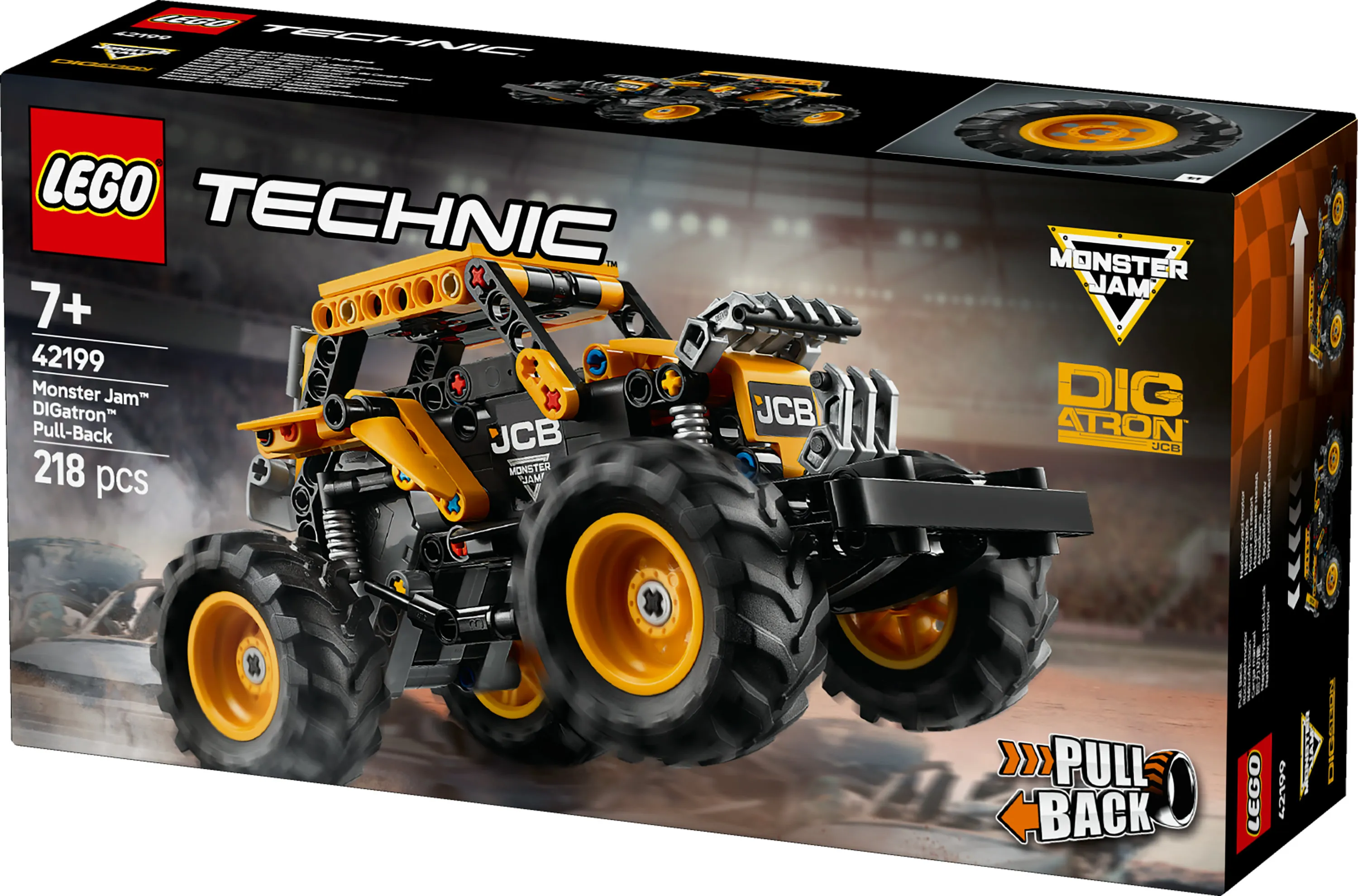 LEGO Technic Monster Jam DIGatron Pull-Back Monster Truck 42199