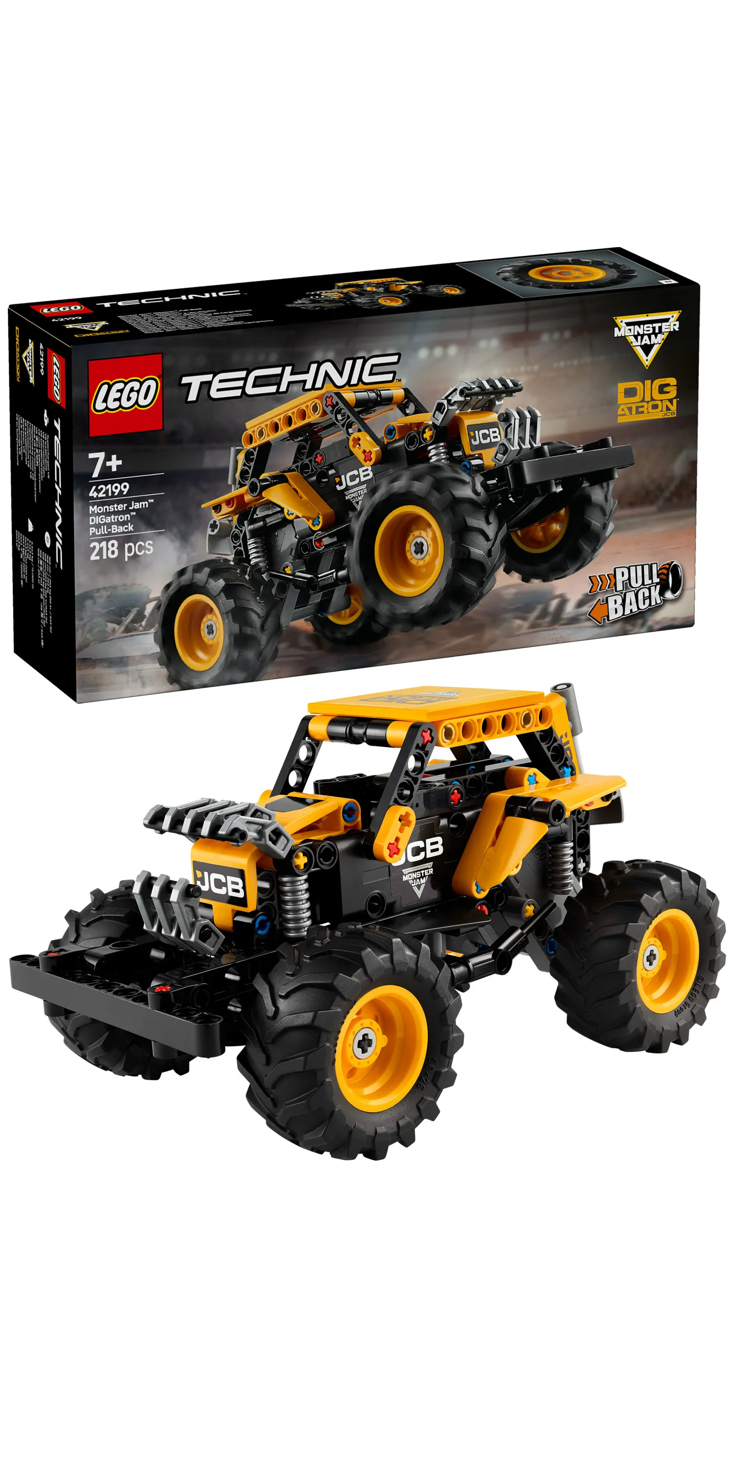 LEGO Technic Monster Jam DIGatron Pull-Back Monster Truck 42199