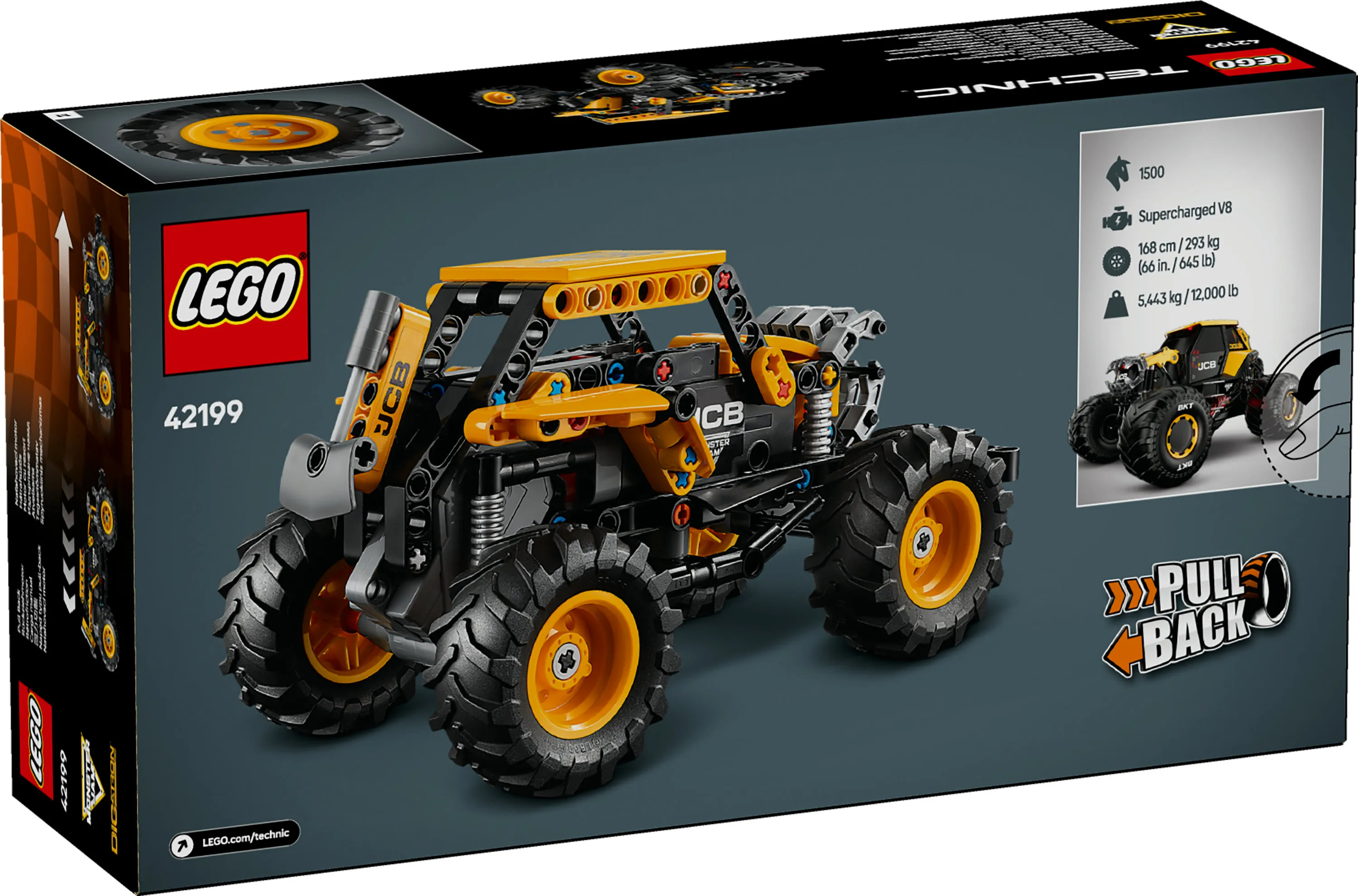 LEGO Technic Monster Jam DIGatron Pull-Back Monster Truck 42199