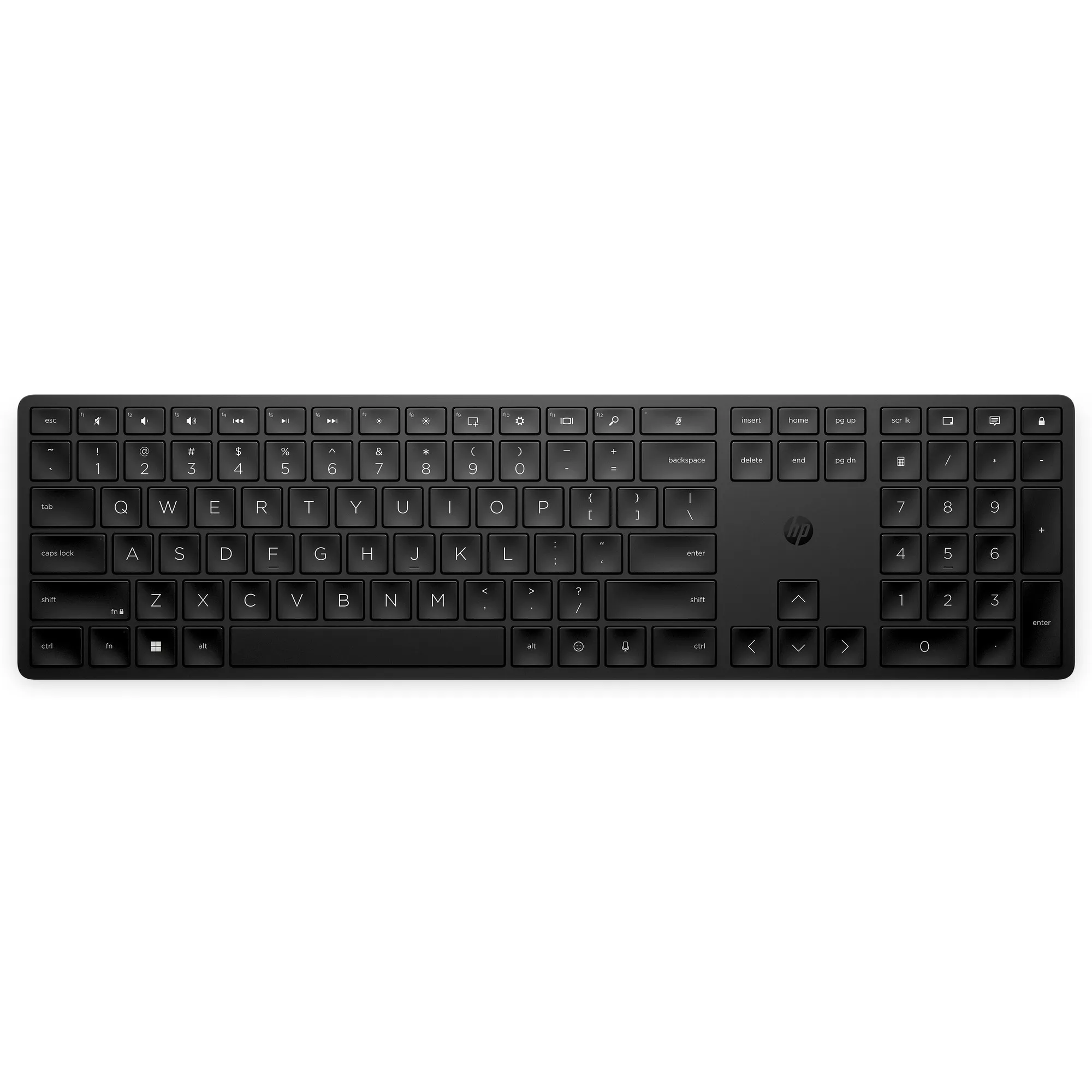 HP 450 Wireless Keyboard, Black - Nordic (Consumer)