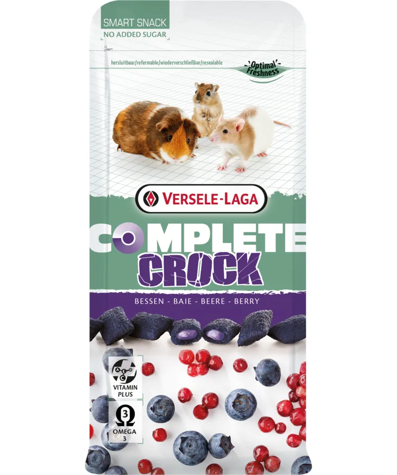 Versele-Laga Complete Crock marjaherkku kaneille ja jyrsij&ouml;ille, 50 grammaa