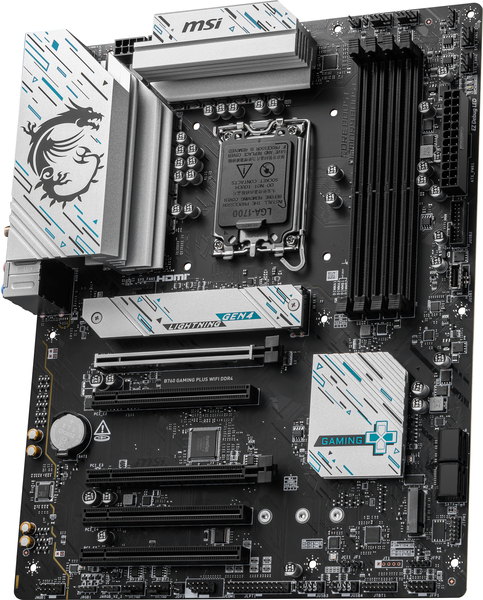 MSI B760 GAMING PLUS WIFI DDR4 ATX - motherboard