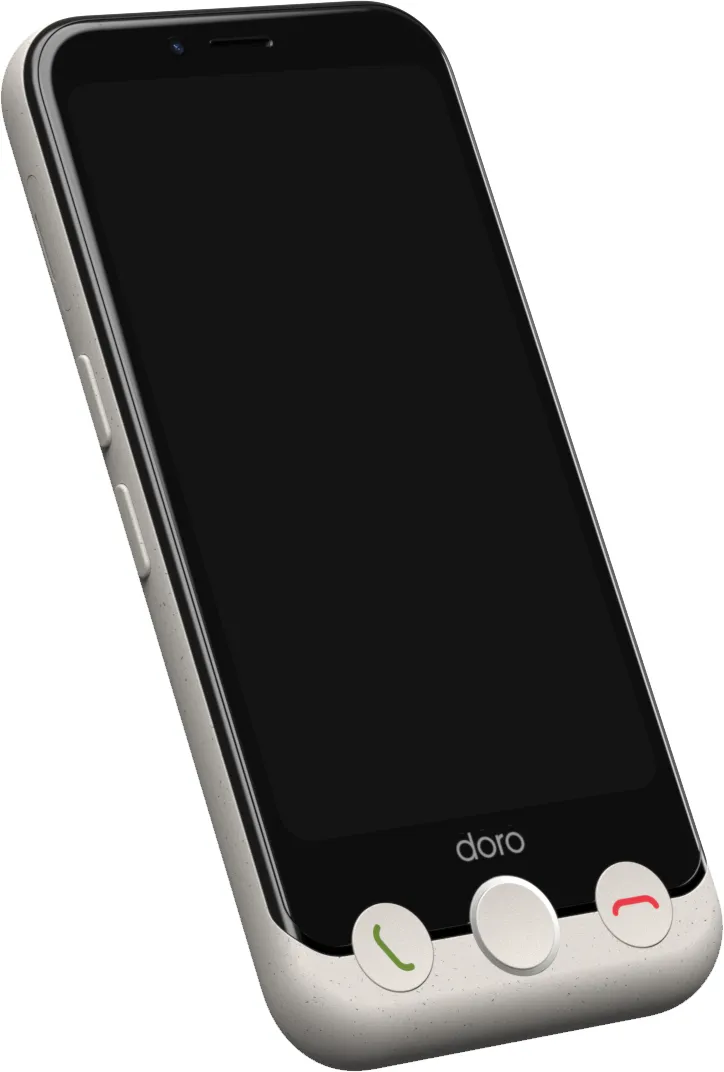 Doro Aurora A11 4G, Android - mobile phone, White