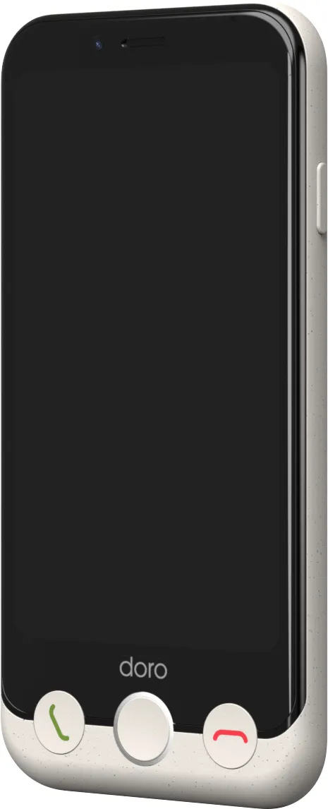 Doro Aurora A11 4G, Android - mobile phone, White
