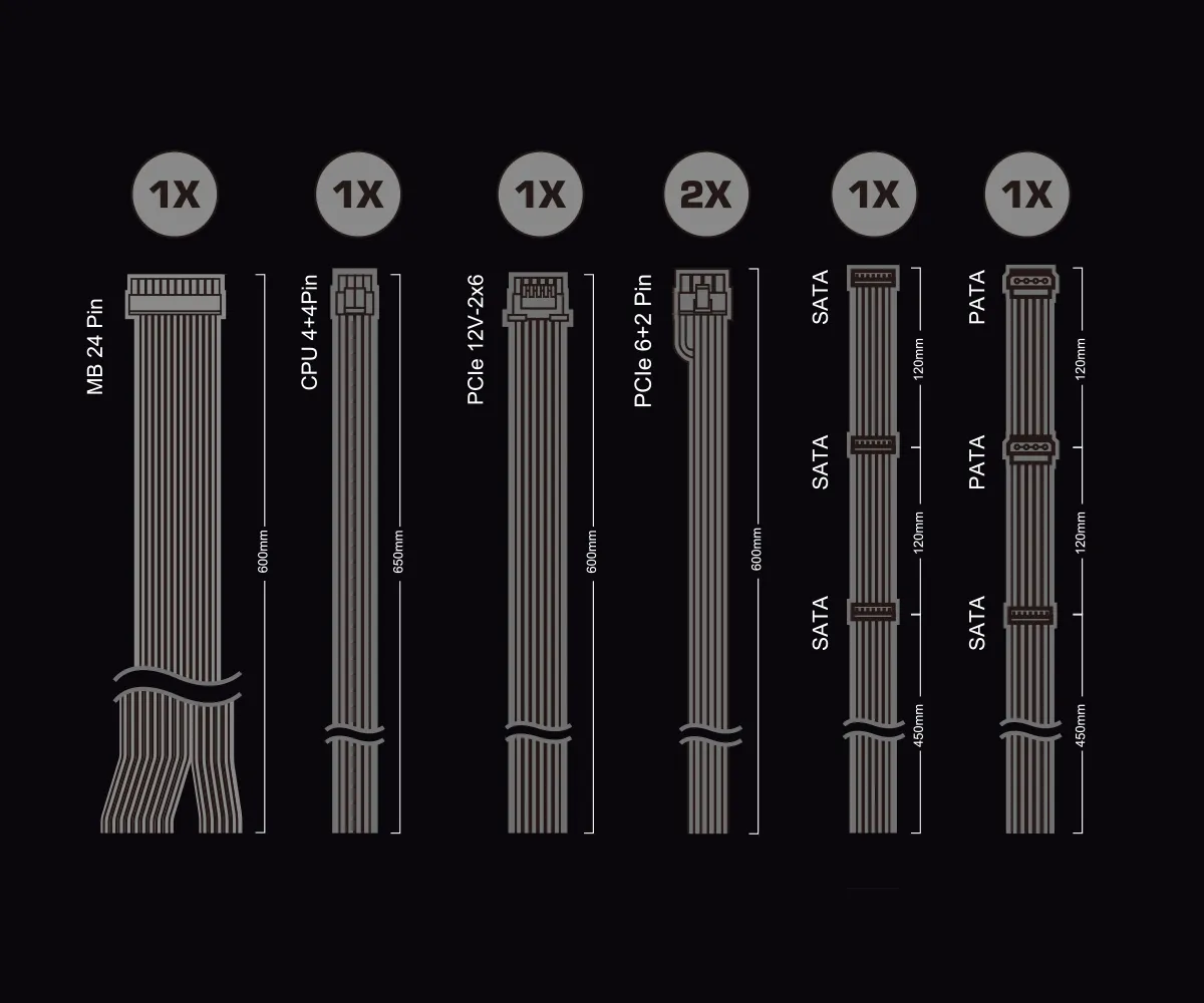 ASRock Pro Series PRO-750G 750W - PSU, 80 Plus Gold